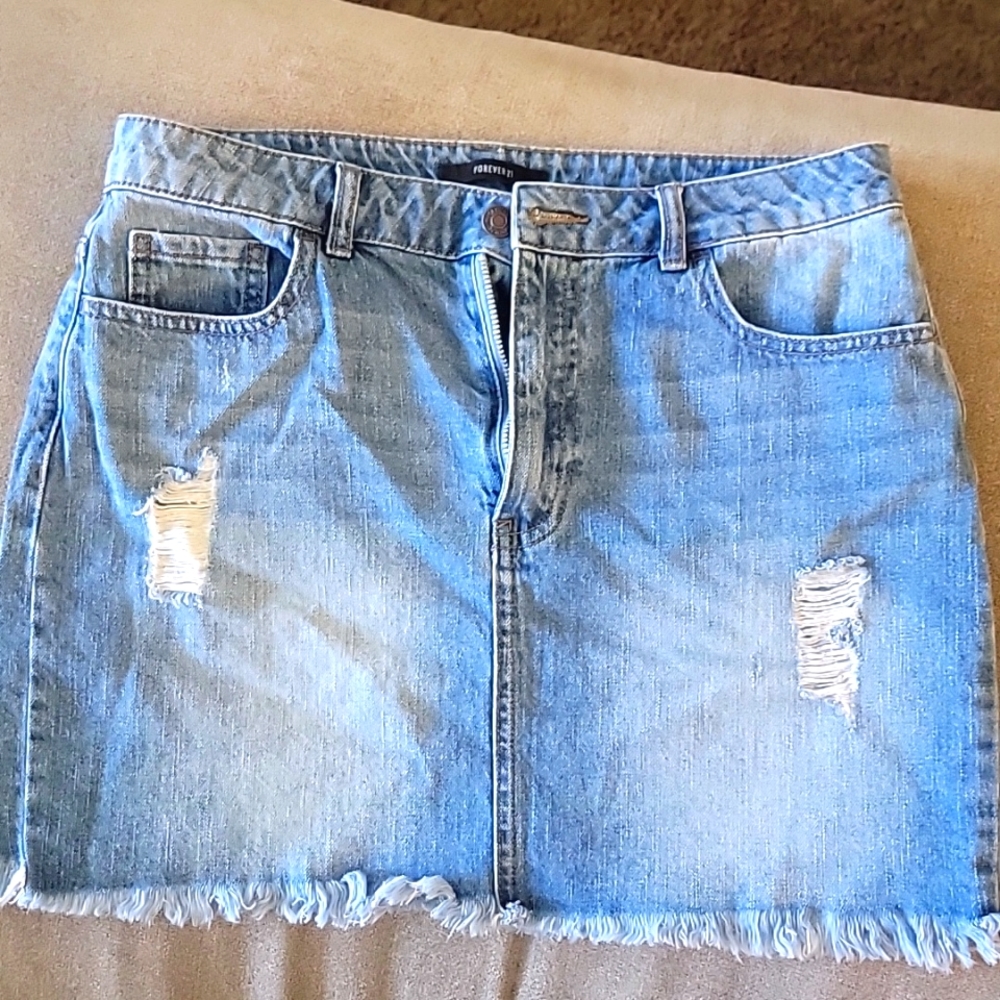 Denium Skirt
